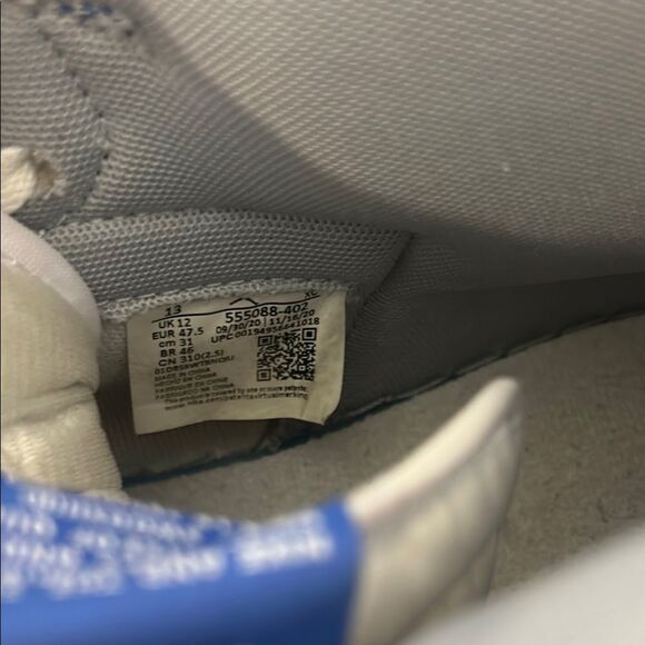 Nike Air Jordan 1 Retro High “Hyper Royal” Blue/Grey/White Mens 13 - Picture 7 of 8